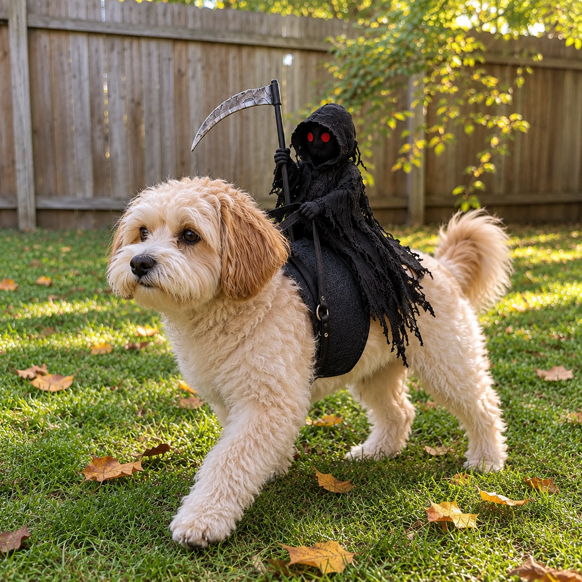 The Viral Pet Reaper Costume